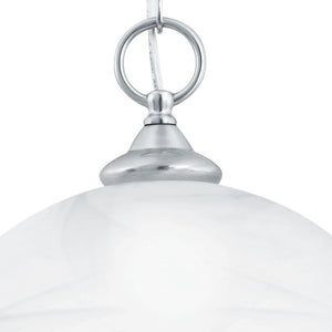 Atlas Tahoe 12'' Wide 1-Light Mini Pendant - Elegant Bell Shade for Timeless Home Décor and Warm Glow Brushed Nickel CL11692-NK
