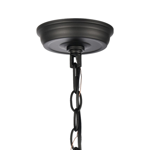 Atlas Tangent 7" Wide Modern Mini Pendant Light - Matte Black, Clear Glass Shade for Stylish Illumination CL11695-BK