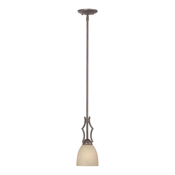 Atlas Triton 5" Wide 1-Light Pendant - Sable Bronze, Traditional Bell & Dome Shades for Elegant Interiors CL11698-BZ