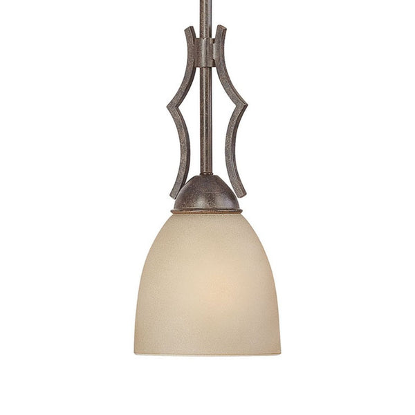 Atlas Triton 5" Wide 1-Light Pendant - Sable Bronze, Traditional Bell & Dome Shades for Elegant Interiors CL11698-BZ