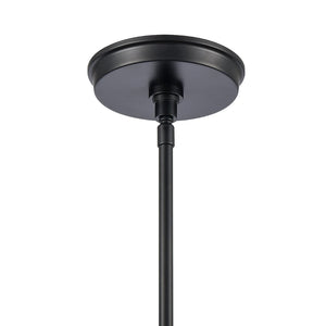 Atlas Trustle 7'' Wide 1-Light Mini Pendant - Modern Industrial Elegance for Stylish Home Decor Matte Black CL11699-BK