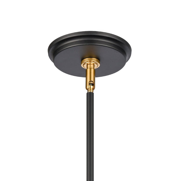 Atlas Urbanite 9'' Wide Industrial Mini Pendant Light for Stylish Task Lighting in Modern Interiors Matte Black CL11702-BK