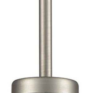 Atlas West End 4.75'' Wide 1-Light Mini Pendant - Sleek Brushed Nickel Design for Modern Spaces & Style CL11717-NK