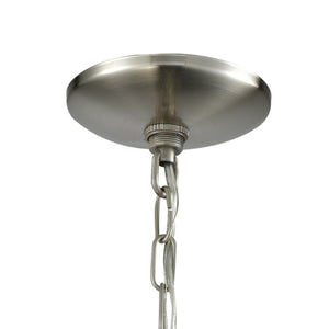 Atlas Williamsport 11" Wide 1-Light Mini Pendant - Timeless Brushed Nickel Lighting for Elegant Spaces CL11719-NK