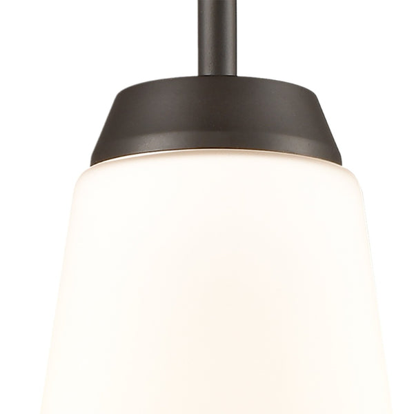 Atlas Winslow 5'' Wide Mini Pendant Light - Timeless Oil Rubbed Bronze Fixture for Elegant Ambiance CL11720-BZ