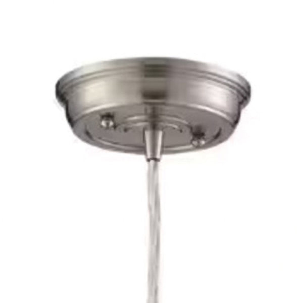 Atlas Biern 10.71" Wide Industrial-Style 1-Light Pendant in Pewter - Versatile Elegance for Any Space CL11731-SV