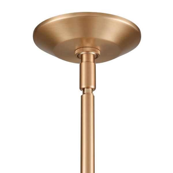 Atlas Cavendish 20" Wide Modern Pendant Light - Oversized Matte White Shade for Elegant Interior Design Brushed Gold CL11747-GD