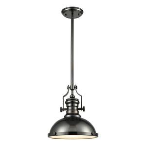 Atlas Chadwick 3-Light Pendant: Elegant Vintage-Inspired Lighting for Dining & Living Spaces, 14" Height Black Nickel CL11750-BK2