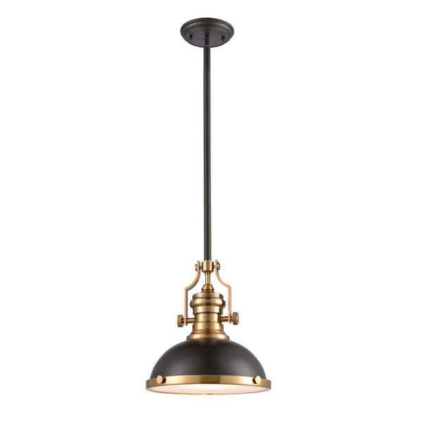 Atlas Chadwick 13'' Wide 1-Light Pendant - Timeless Matte Black Design for Elegant Indoor Spaces CL11750-BS2