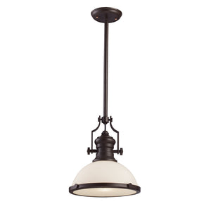 Atlas Chadwick 13'' Wide Pendant Light - Timeless Oiled Bronze Fixture for Classic & Transitional Spaces CL11750-BZ2