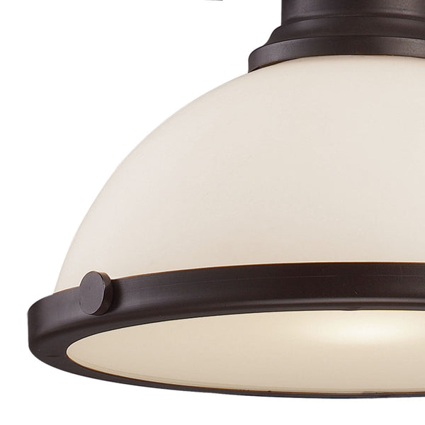 Atlas Chadwick 13'' Wide Pendant Light - Timeless Oiled Bronze Fixture for Classic & Transitional Spaces CL11750-BZ2