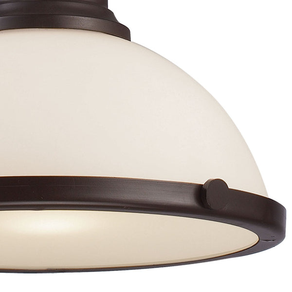 Atlas Chadwick 13'' Wide Pendant Light - Timeless Oiled Bronze Fixture for Classic & Transitional Spaces CL11750-BZ2