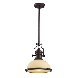 Atlas Chadwick 13'' Wide 1-Light Pendant - Elegant Oil-Rubbed Bronze for Classic & Transitional Spaces CL11750-BZ4