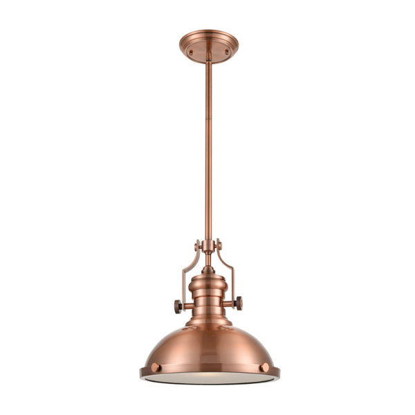 Atlas Chadwick 13" Wide 1-Light Pendant - Timeless Antique Copper Design for Vintage-Inspired Interiors CL11750-CO1