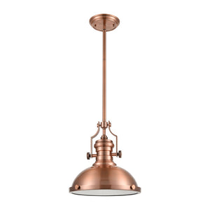 Atlas Chadwick 13" Wide 1-Light Pendant - Timeless Antique Copper Design for Vintage-Inspired Interiors CL11750-CO1