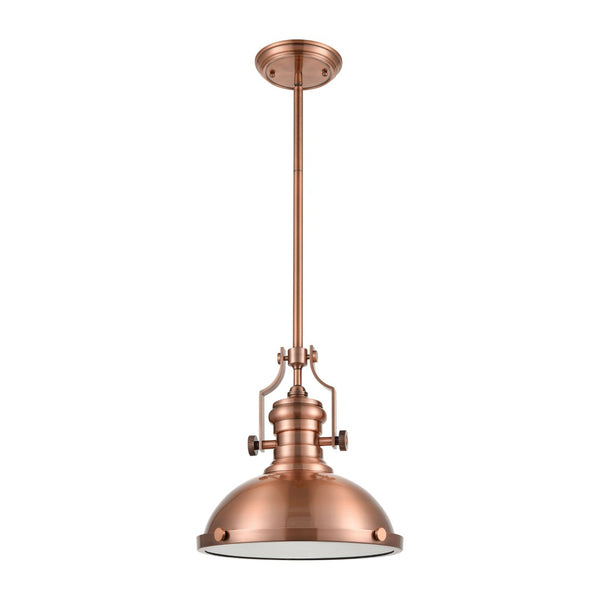 Atlas Chadwick 13" Wide 1-Light Pendant - Timeless Antique Copper Design for Vintage-Inspired Interiors CL11750-CO1