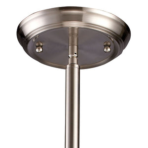 Atlas Chadwick 13" Wide 1-Light Pendant - Elegant Satin Nickel Fixture for Timeless Indoor Spaces CL11750-NK4