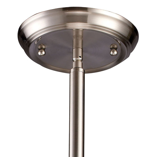 Atlas Chadwick 13" Wide 1-Light Pendant - Elegant Satin Nickel Fixture for Timeless Indoor Spaces CL11750-NK4