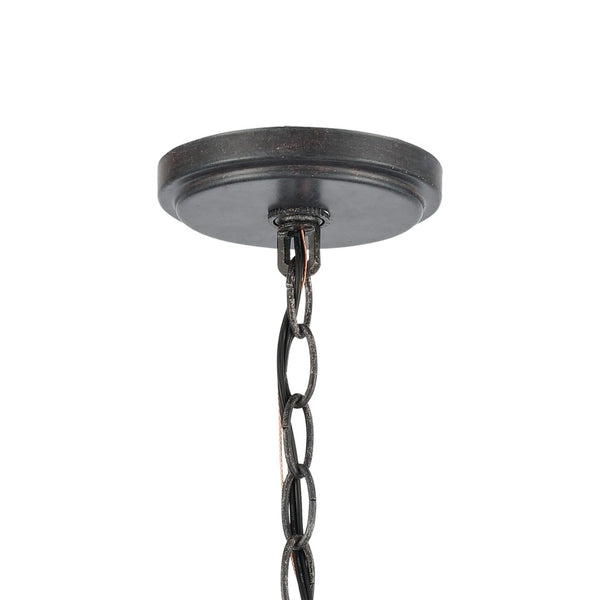 Atlas Daisy 12" Wide Pendant Light - Stylish Midnight Bronze Fixture for Kitchen, Dining & Entryway Decor CL11761-BZ