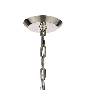 Atlas Danique 24-Inch Wide Pendant Light - Modern Scandinavian Design with Elegant Satin Brass Finish Sunbleached Oak CL11762-NK