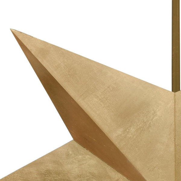 Atlas Drama 40'' Wide 5-Light Pendant - Luxe Gold Leaf Star-Shaped Fixture for Stunning Ambience CL11764-GD