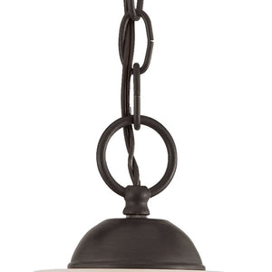 Atlas Elipse Pendant Light – Elegant Tulip-Shaped Glass Shade with Graceful Curves for Any Space Painted Bronze 18'' CL11766-BZ