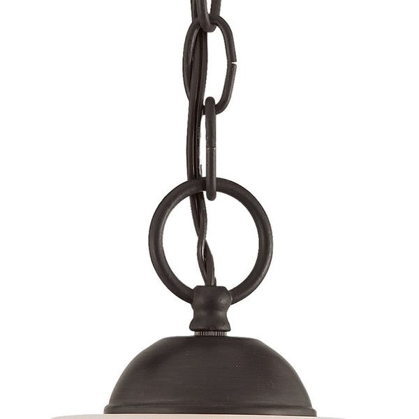 Atlas Elipse Pendant Light – Elegant Tulip-Shaped Glass Shade with Graceful Curves for Any Space Painted Bronze 18'' CL11766-BZ