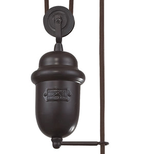 Atlas Farmhouse 14'' Wide 1-Light Pendant - Vintage-Style Adjustable Lighting for Cozy Indoor Spaces Oiled Bronze CL11771-BZ