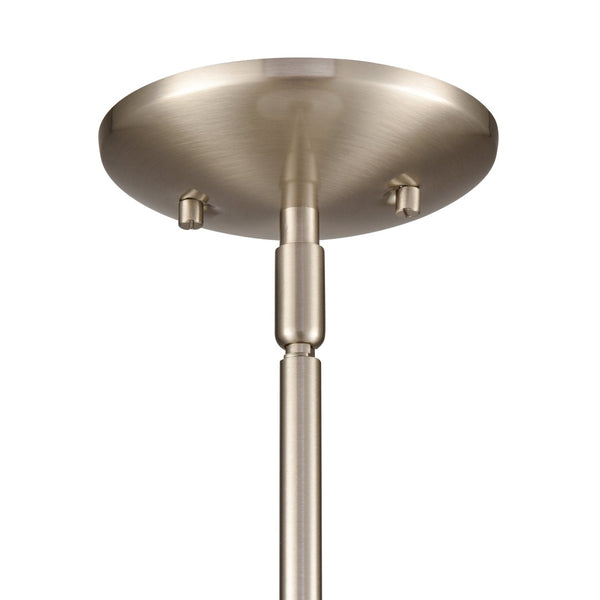 Atlas Grenville 13'' Wide Industrial Pendant Light - Brushed Nickel, Modern Design for Any Space CL11774-WH