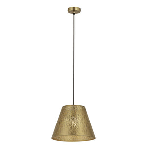 Atlas Hargen 15" Wide Antique Brass Pendant Light - Elegant, Sculptural Design for Any Room Ambiance CL11775-BS