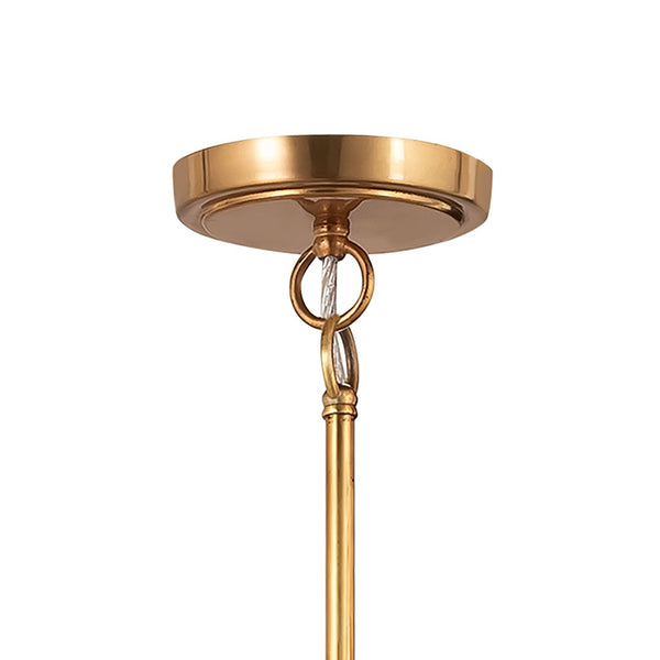 Atlas Katelyn 15" Wide Industrial Pendant Light - Modern Elegance for Kitchens, Dining Areas, and Entryways Satin Brass CL11787-BS