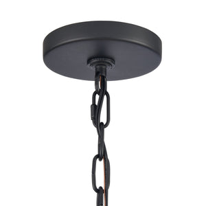 Atlas Leo 22'' Wide 4-Light Pendant - Modern Elegance for Dining and Living Spaces with Timeless Charm Matte Black CL11791-BK