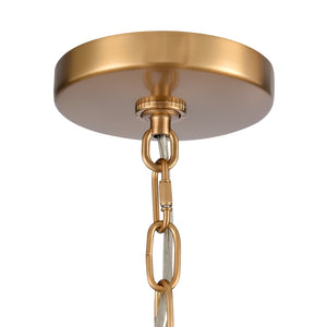 Atlas Leo 22'' Wide 4-Light Pendant - Modern Elegance for Dining and Living Spaces with Timeless Charm Brushed Gold CL11791-GD