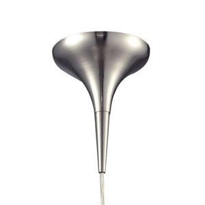 Atlas Lindsey 17" Wide Satin Nickel Pendant Light - Elegant Teardrop Design for Modern Interiors CL11793-NK
