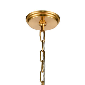 Atlas Marin Nautical-Inspired Pendant Light - Industrial Chic Design with Louvered Shade for Modern Spaces Satin Brass 14'' CL11795-BS