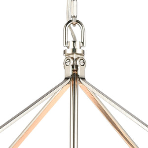 Atlas Marin Nautical-Inspired Pendant Light - Industrial Chic Design with Louvered Shade for Modern Spaces Corkwood CL11795-NK