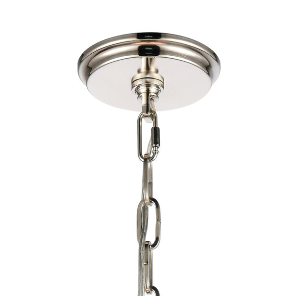 Atlas Marin Nautical-Inspired Pendant Light - Industrial Chic Design with Louvered Shade for Modern Spaces Corkwood CL11795-NK