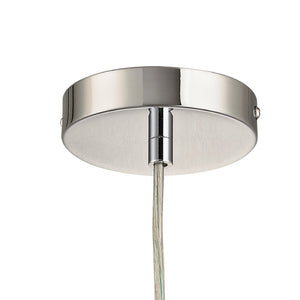 Atlas Paradigm 1-Light Pendant - Sculptural Chrome Design with Dynamic Triangular Shapes for Modern Interiors CL11807-CH