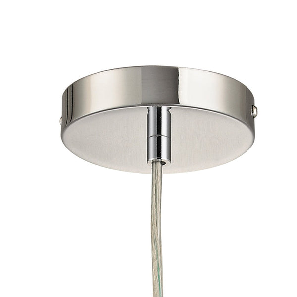Atlas Paradigm 1-Light Pendant - Sculptural Chrome Design with Dynamic Triangular Shapes for Modern Interiors CL11807-CH