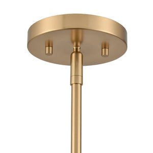 Atlas Pelham 10'' Wide 2-Light Pendant - Industrial Chic Design for Modern Spaces, Perfect Lighting Solution Satin Brass with Matte Black CL11810-BK