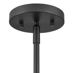 Atlas Pelham 10'' Wide 2-Light Pendant - Industrial Chic Design for Modern Spaces, Perfect Lighting Solution Matte Black with Matte White CL11810-WH2