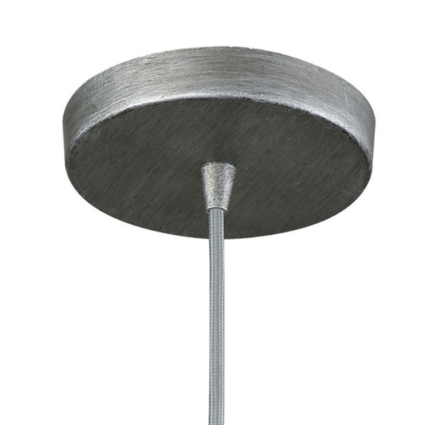 Atlas Pleasant Fields 14" Woven Wicker Pendant Light - Weathered Gray for Modern Rustic Charm & Warmth CL11815-GY
