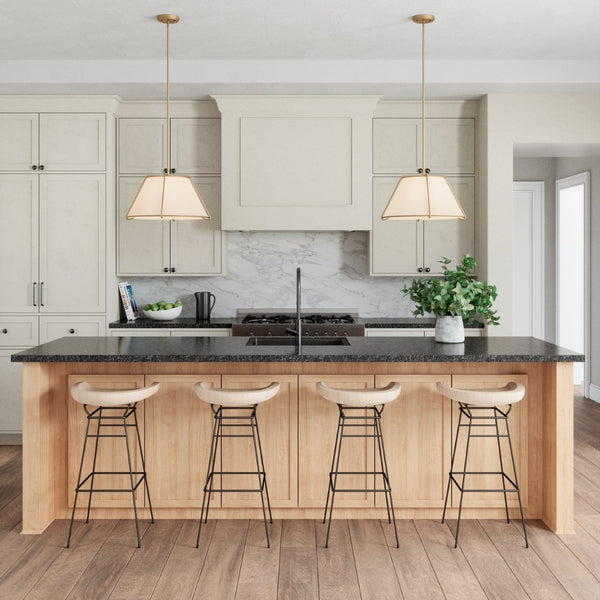 Atlas Regalia 18'' Wide 1-Light Pendant - Contemporary Design with Soft Ambient Lighting for Any Space Natural Antique Brass CL11817-BS