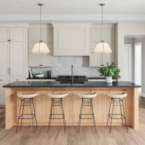 Atlas Regalia 18'' Wide 1-Light Pendant - Contemporary Design with Soft Ambient Lighting for Any Space Satin Nickel CL11817-NK