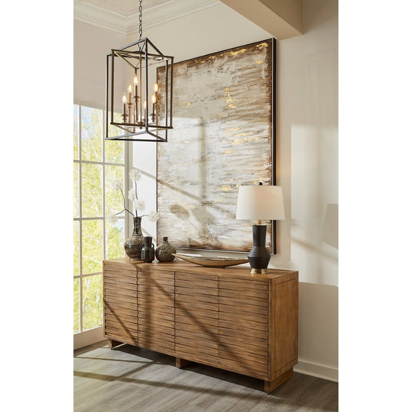 Atlas Salinger 3-Light Pendant Light - Bold Geometric Design with Satin Nickel Accents for Modern Spaces Charcoal 19'' CL11822-GY