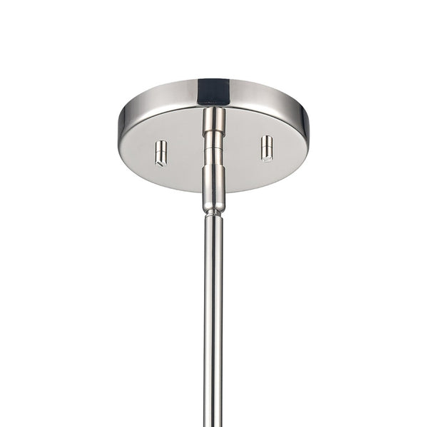 Atlas Somerville 12" Wide 1-Light Pendant - Modern Urban Style with Sculptural Shade for Elegant Illumination Gloss White CL11828-WH1