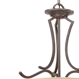 Atlas Triton 2-Light Pendant - Timeless Sable Bronze Fixture with Elegant Glass Shades for Your Home CL11838-BZ