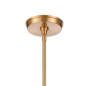 Atlas Trustle 11'' Wide 1-Light Pendant - Modern-Industrial Design for Stunning Ambient Illumination Satin Brass CL11839-BS