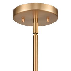Atlas Zayne 12'' Wide Modern 1-Light Pendant - Sleek Metal Dome for Focused and Ambient Lighting Matte Black CL11850-BK