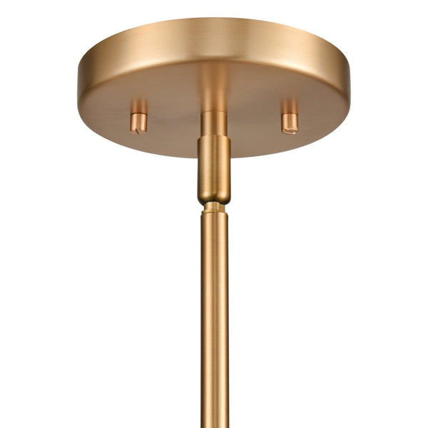 Atlas Zayne 12'' Wide Modern 1-Light Pendant - Sleek Metal Dome for Focused and Ambient Lighting Matte Black CL11850-BK